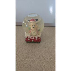 JC Penny 2010 Mickey Mouse Disney Snow Globe Christmas Walt Disney